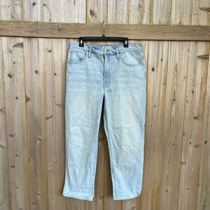 Madewell Women’s Light Wash Perfect Vintage Straight Jeans